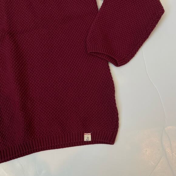 Me & Henry Kids Burgundy Sweater size 12 - Picture 3 of 5